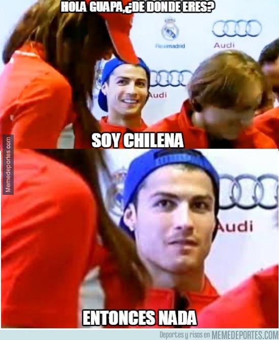 memedeportes's tweet photo. ¿Chilenas? No le van a Cristiano  http://t.co/DtW51Ciz6K http://t.co/wyNUPzsRx3