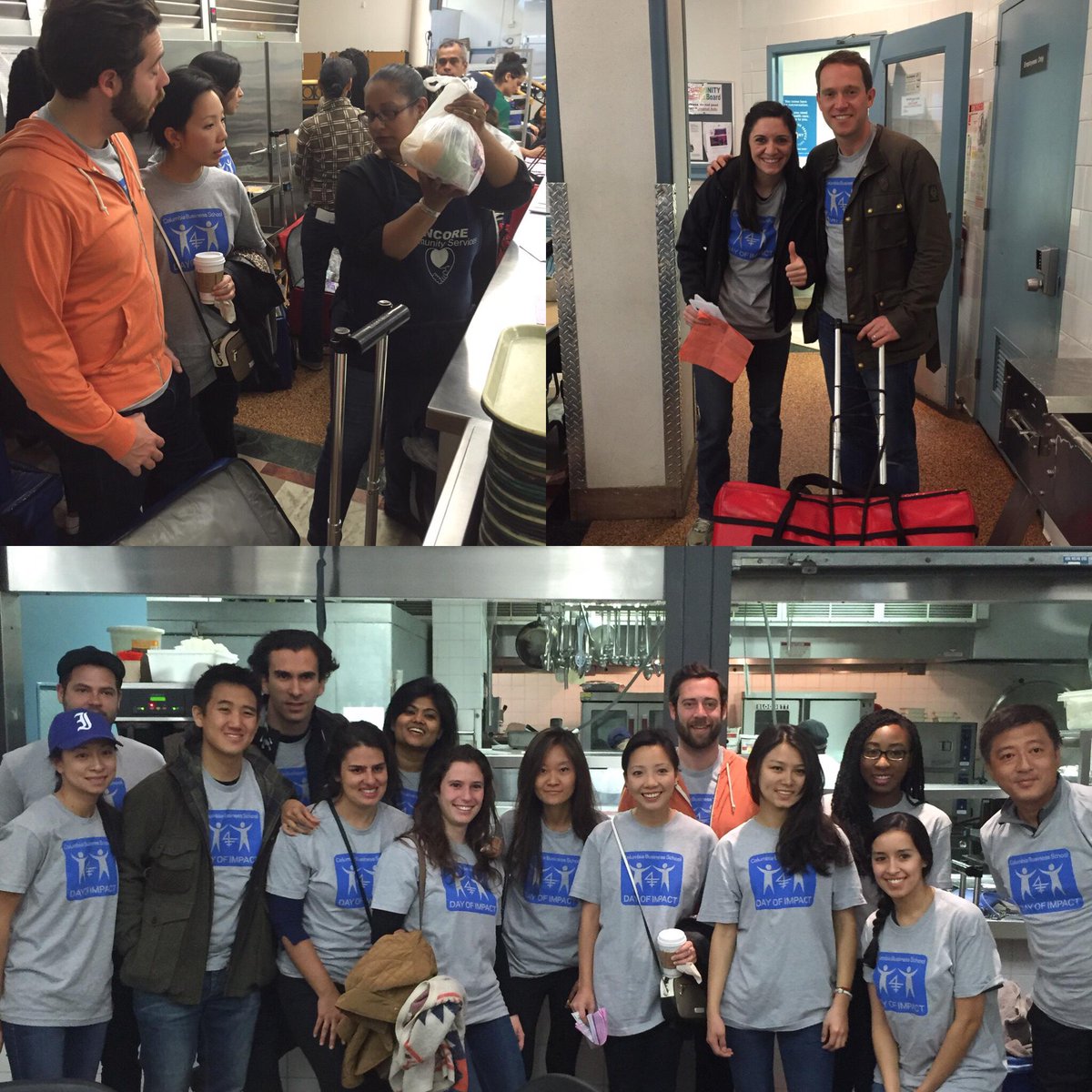 Columbia_Biz's tweet photo. RT @CBizcommunity: #cbsdayofimpact Delivering meals on wheels across the five boroughs. #CBSAtTheCenter http://t.co/z3Cesp7dOi