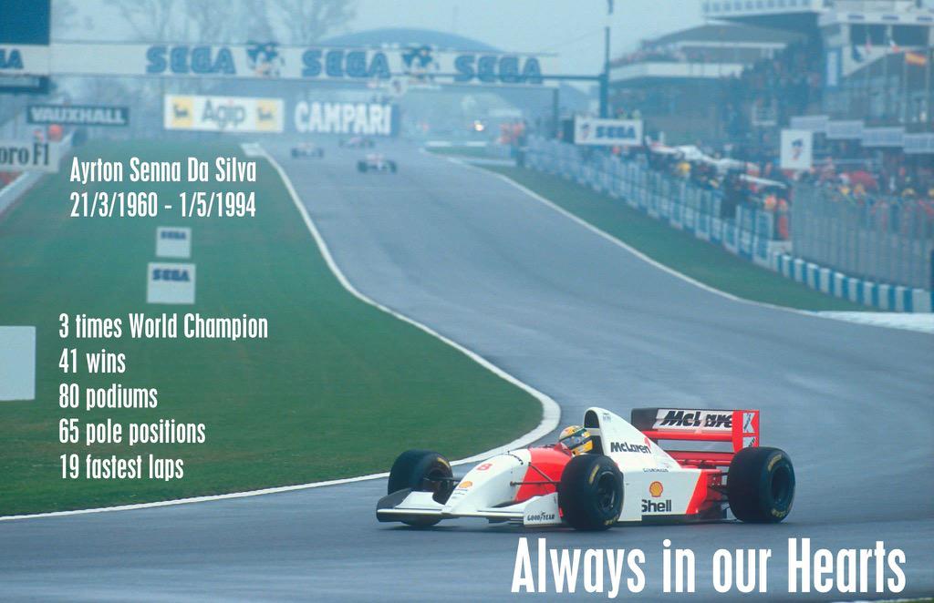 Ayrton Senna stats. Credit - @F1_Images. #rememberayrton