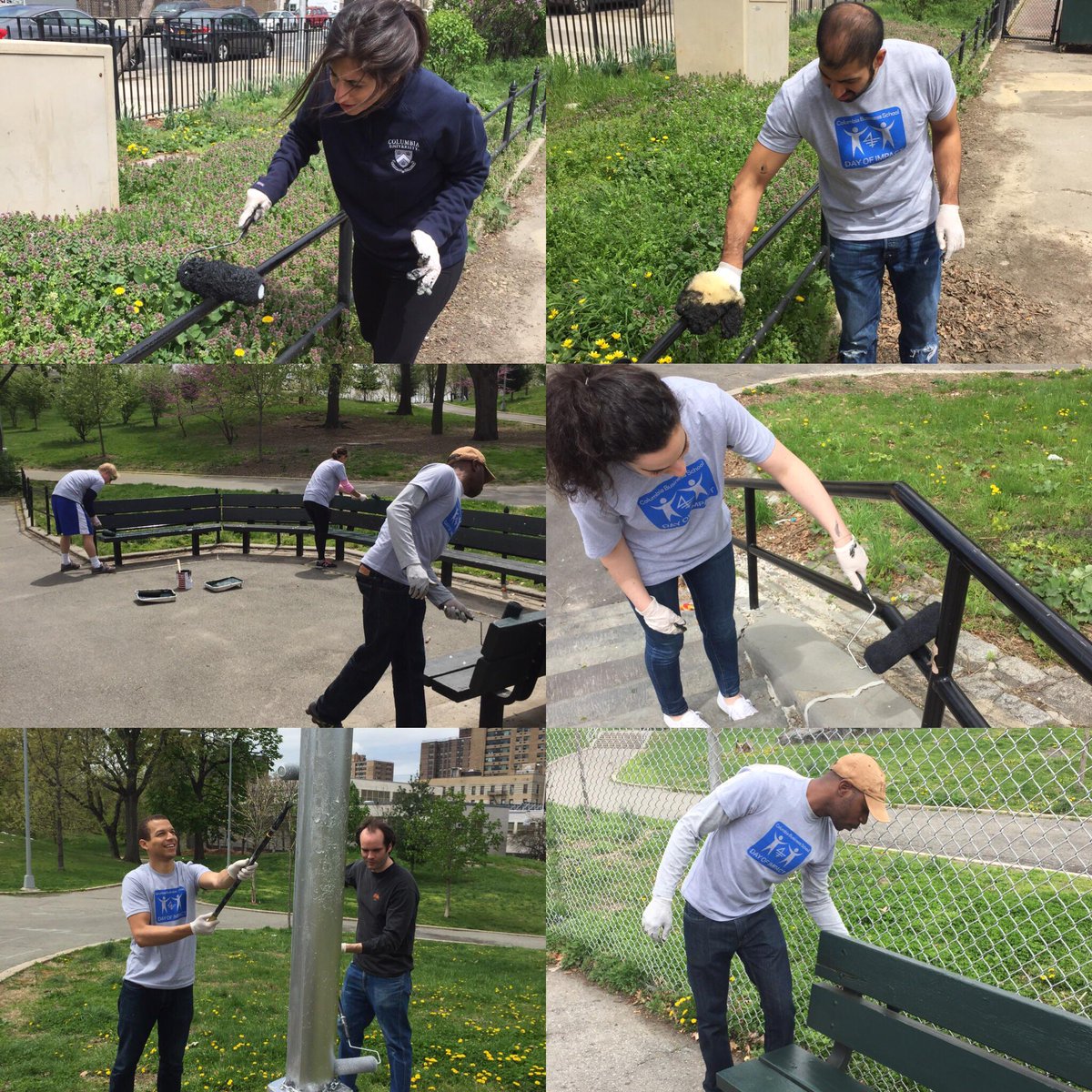 Columbia_Biz's tweet photo. RT @CBizcommunity: #cbsdayofimpact Revitalizing Saint Mary’s Park in the Bronx. #CBSAtTheCenter http://t.co/zGbeHt9GfC
