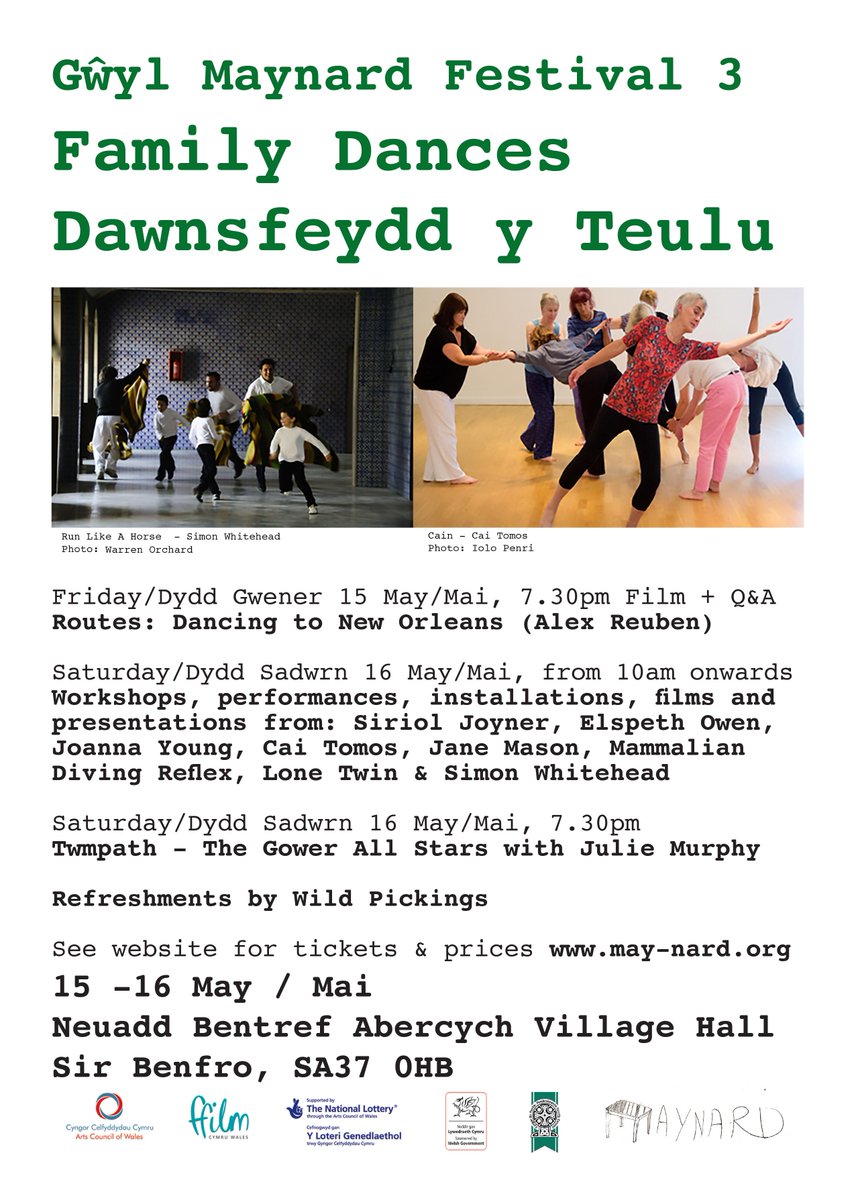 Two weeks to go until Maynard Festival 3: Family Dances may-nard.org
