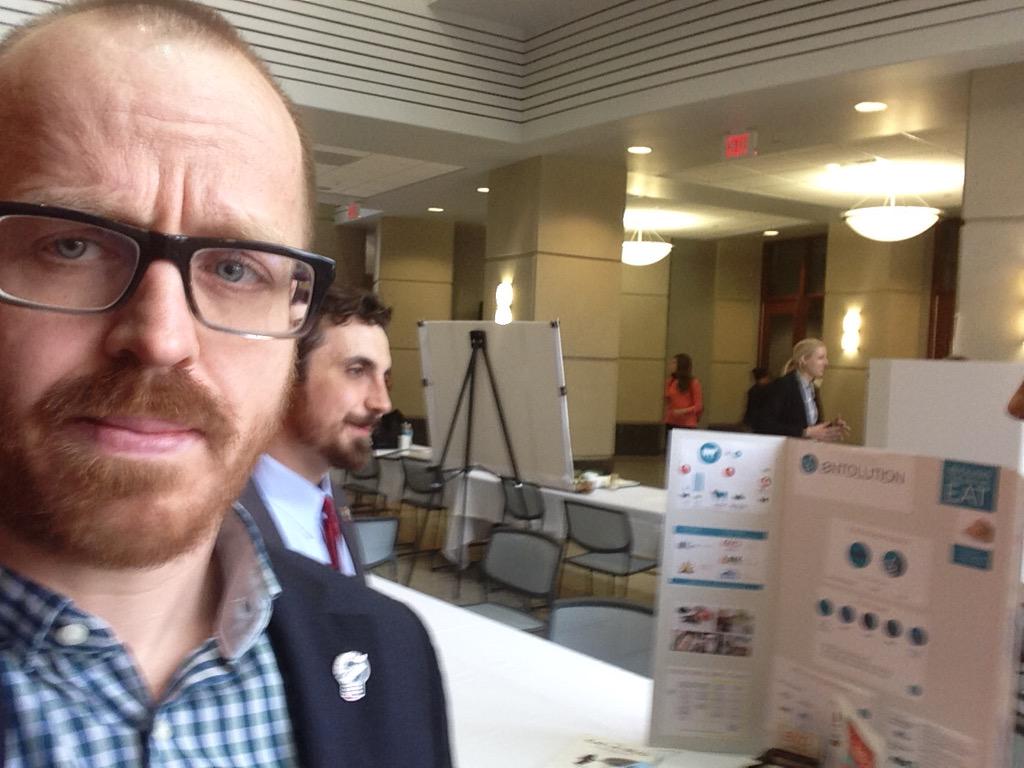 entolution's tweet photo. Getting ready for one more entoquisition... #getit #bugpuns. Getting amped up with crix... #burrill @UWBusiness http://t.co/MpoZyaomRy