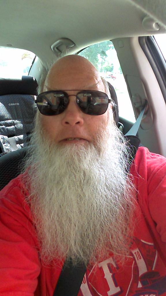 stovall528's tweet photo. Beard balm from The Great Beardsman today after two days use http://t.co/rauK2DfnA1