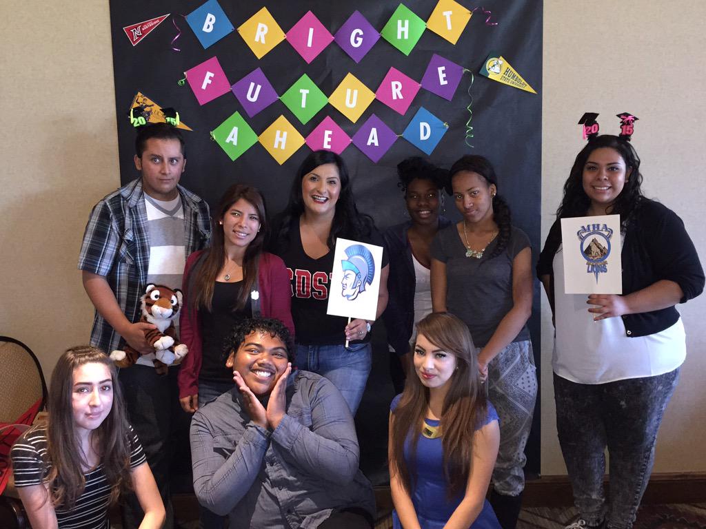 Celebrating our students Bright Future" at <a href="/SanJacintoUSD/">San Jacinto Unified School District</a> 1st Annual National College Signing Day #ReachHigher