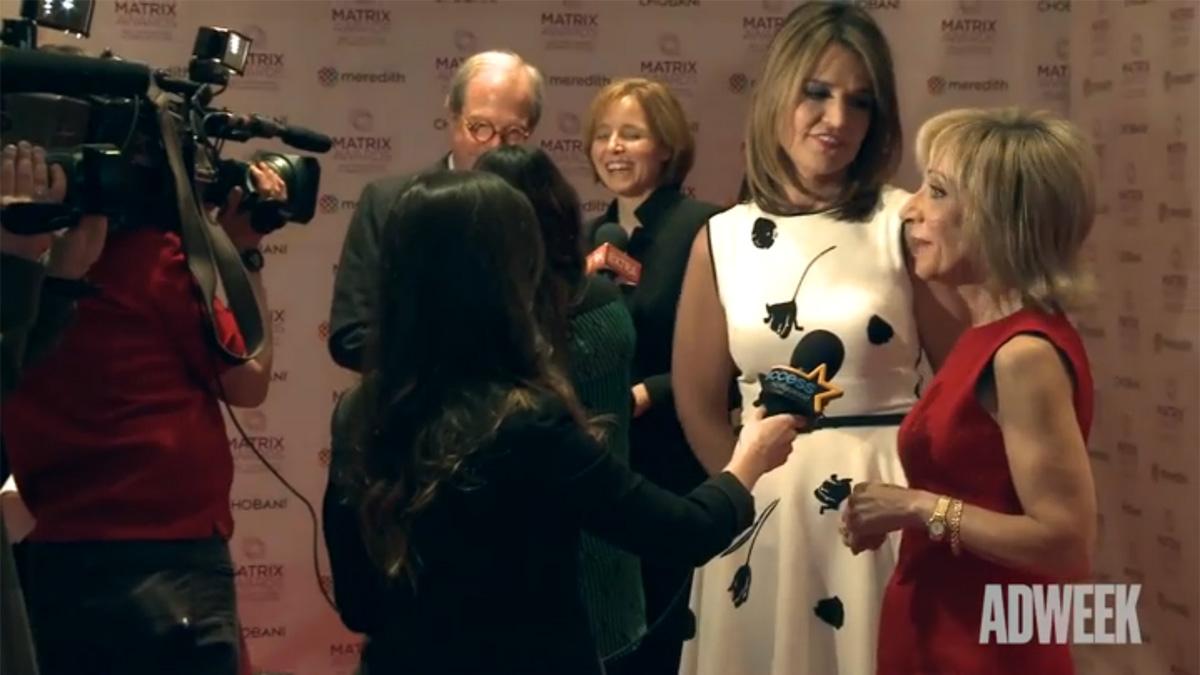 Adweek's tweet photo. Women in media share their best job advice [video] - http://t.co/hM51YxFkB4 #Matrix15 http://t.co/cktXwwEA8I