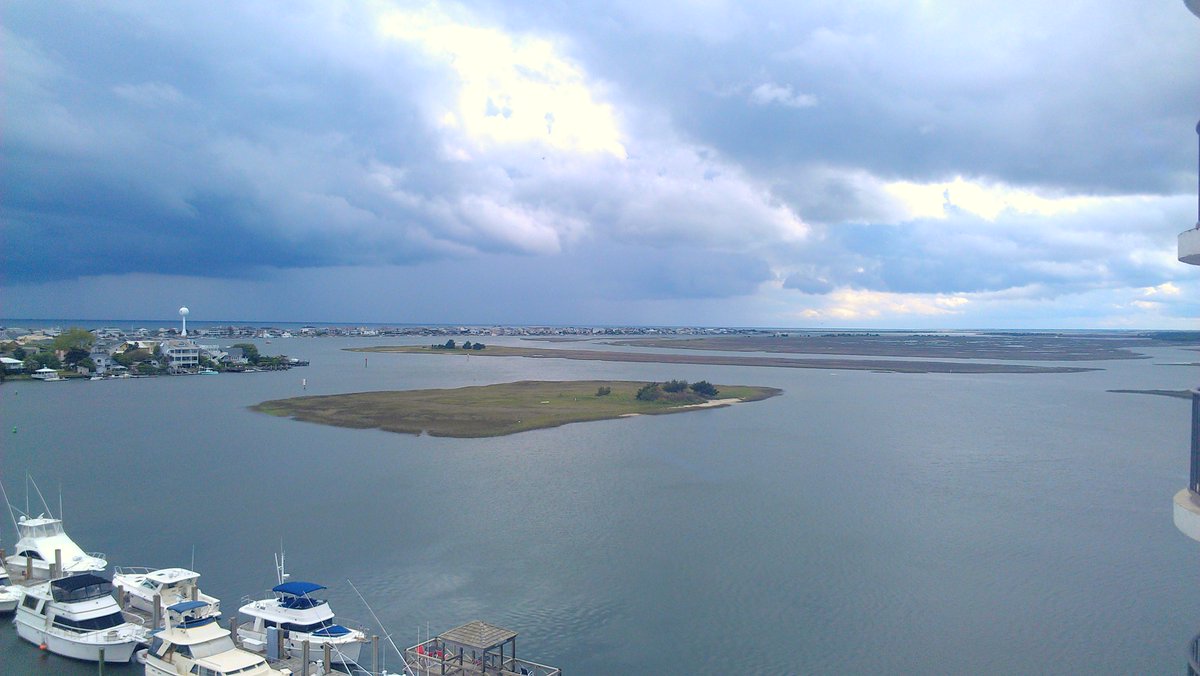 Interesting skyies over Wrightsville Beach.