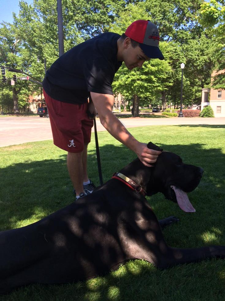 joshORrudy's tweet image. Great Dame named Chara belonging to a @washcaps fan in Alabama @NHL @NHLBruins