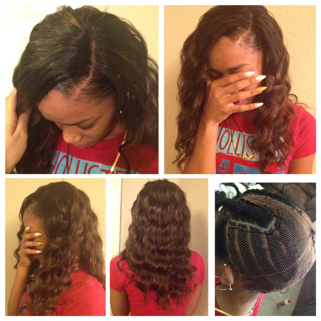 baddieeyellaa's tweet photo. Slaaaaaay #prom2k15  💇🏻 #sewinbyme http://t.co/qjx0ZqDp2f