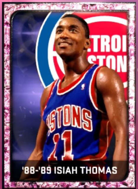MTLockerCodes's tweet photo. Just received 15 codes for the new pink diamond Isiah Thomas!!! If you missed him, it's only 20k MT! DM me!! http://t.co/lmovOUj06f