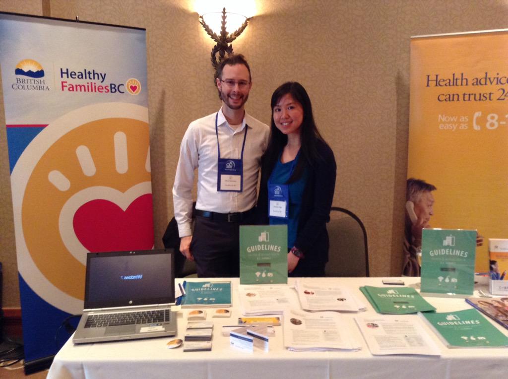 BCCPAC's tweet photo. @Healthyfamilybc, @adriennengai, @HealthLinkBC at #bccpac2015! Come talk to them! http://t.co/UFIF8sA2iA