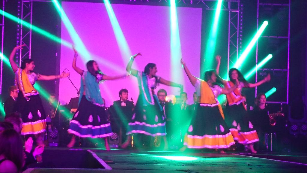 Bollywood dance are rocking it right now #rileys2015