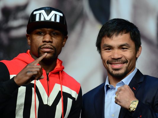 azcentral's tweet photo. #PacWeather One Manny Pacquiao believer had already put $500,000 on his man. Predictions?.http://t.co/8DdxFxf3j1 http://t.co/I0IxbXKGuZ