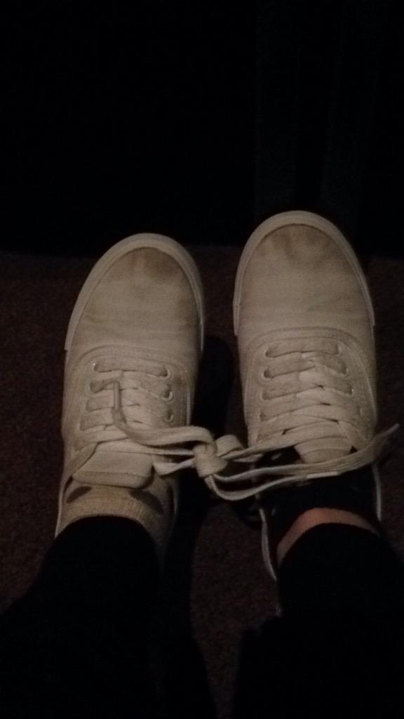 sarahhoogenraad's tweet photo. jandro and justin oddo tied my shoes together while I was sleeping.. #CrossroadsProbs http://t.co/Yy7n6bfnpc