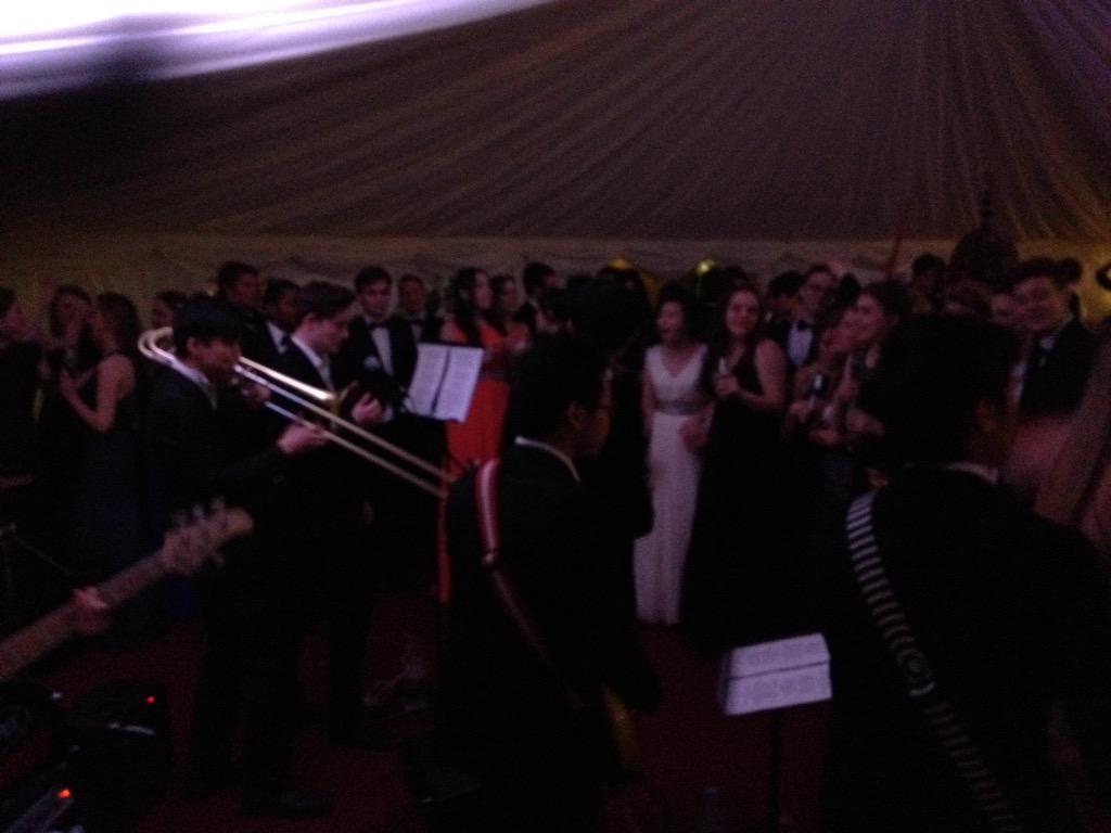 IntTour's tweet image. Jamming at the school black tie social 😎😁
