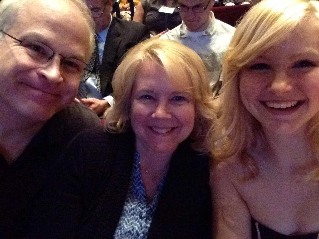 katestilly14's tweet photo. Celebrating with the parents tonight at #CLABrightLights http://t.co/7xaC3mqF5U