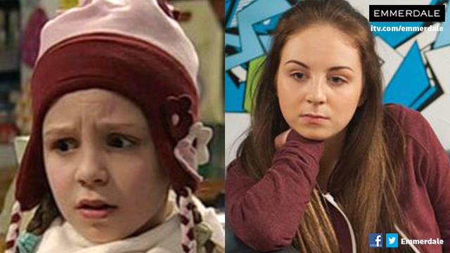 emmerdale's tweet photo. Has Belle changed much? How many RETWEETS can we get for Belle Dingle? #Emmerdale http://t.co/pcSzxXIt3s