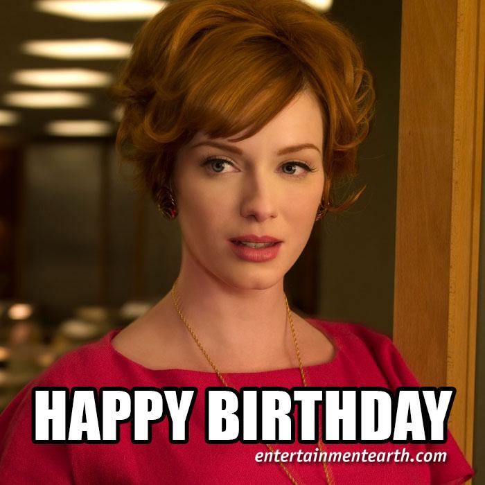 Happy 40th Birthday to Christina Hendricks of  Shop 