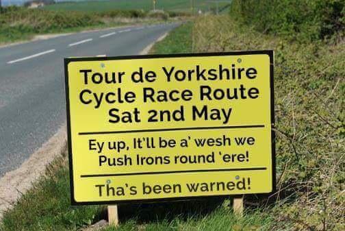 DanceInRedShoes's tweet photo. No classes tomorrow as is the tour de yorkshire http://t.co/YVv3f69RA9