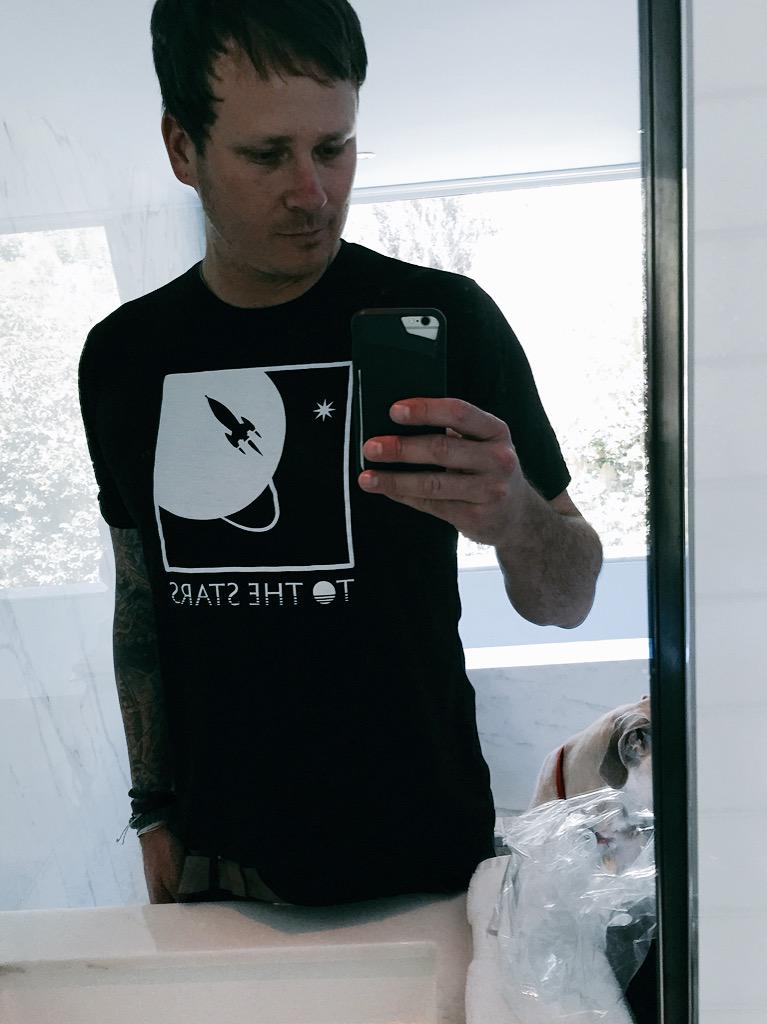 tomdelonge's tweet photo. On this coming Monday- May 4th, http://t.co/fziOqu3Gie launches....!! All new apparel and maybe... Something else- :) http://t.co/QssSJPwDVY