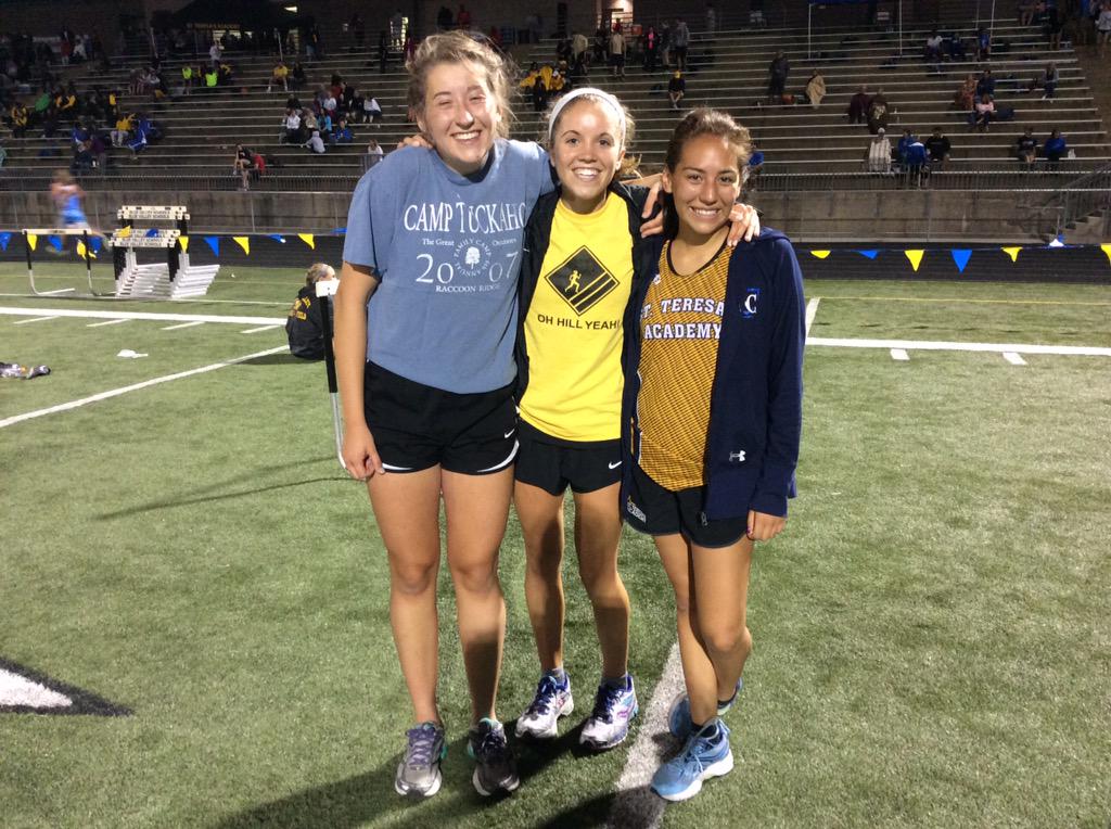 STAsports's tweet photo. Congratulations @ann_campbell7 for setting the school record in the 3200 with a time of 10:41.63!! @MoMileSplit http://t.co/cqbMVKY3KF