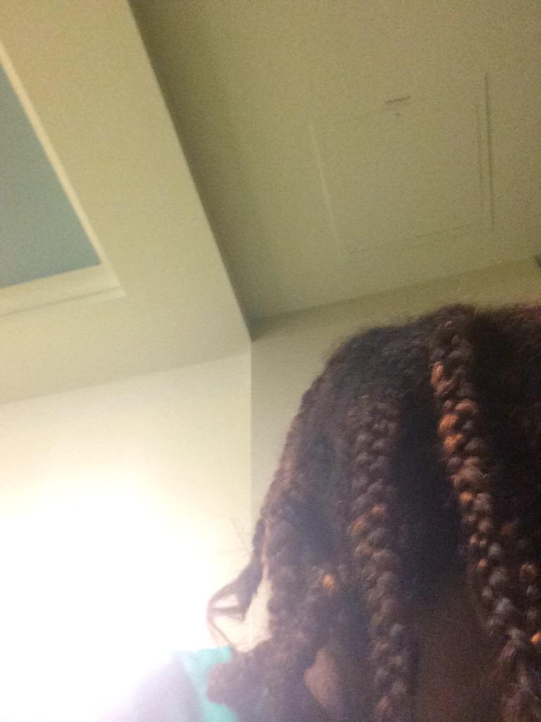 p1vs_v1tra's tweet image. This is the hair she keeps complaining about. This is Jamaican and Nigerian heritage, girl. #platted #getoutofhere