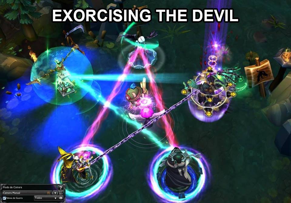 Leaguecraft's tweet image. Cleanse Teemo #LeagueOfLegends