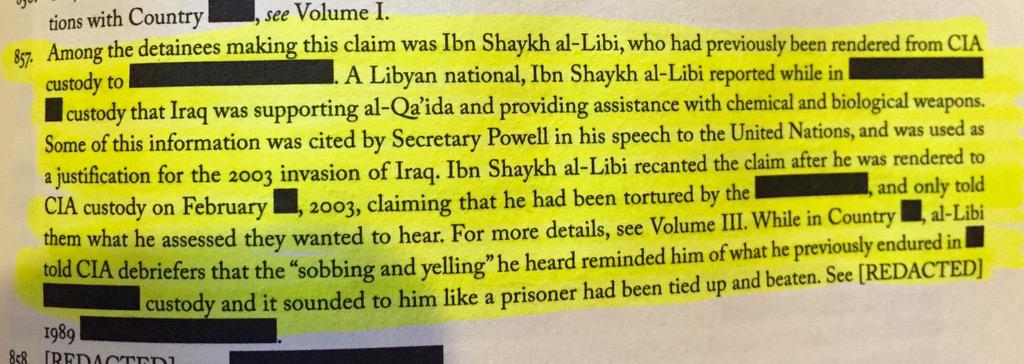 glynco's tweet photo. @HuffingtonPost Fm the SSCI #TortureReport: a war that was justified with fabricated information #TortureGate http://t.co/bpDGwq8pL7