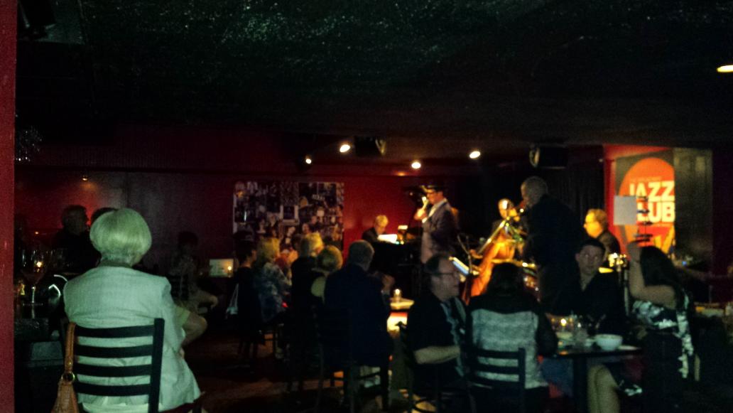 BroadwayJazzKC's tweet photo. @KCMO @kcJazzAmbass  The place is jumping tonight! Lots of celebrating &amp; dancing in the isles! #KansasCity #livejazz http://t.co/ywFHG8JKIX