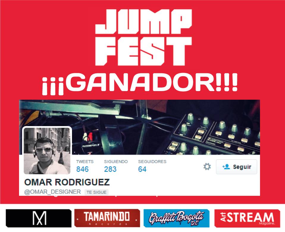 ArtStMagazine's tweet photo. Gracias a @crist4ncho @SammyOspino por participar, @OMAR_DESIGNER es el ganador oficial de #MeVoyAlJumpFest http://t.co/TaOn4urHiv