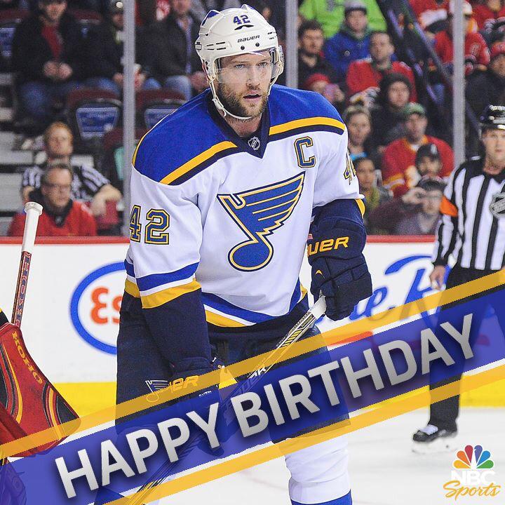 Happy Birthday David Backes!!     