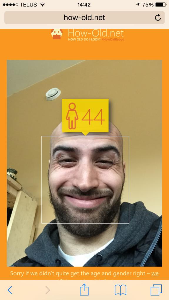 This is not good... #HowOldRobot #Actually27