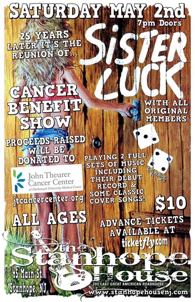 chris_vaglio's tweet photo. #SisterLuck reunion tomorrow @stanhopehouse!!! All $$$ goes to cancer research. @DJLindsayKlein @ChefEricL http://t.co/cY4H9P8UcT