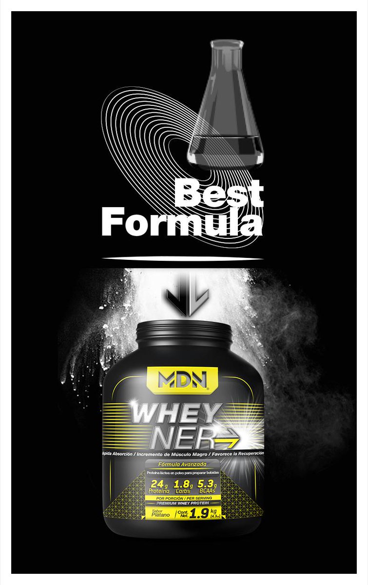 mdnsportsmx's tweet photo. WHEY NER.
Rápida Absorción / Incremento de Músculo Magro / Favorece la Recuperación.
#SportsNutrition #BestFormula http://t.co/nLkFHbq9Aa