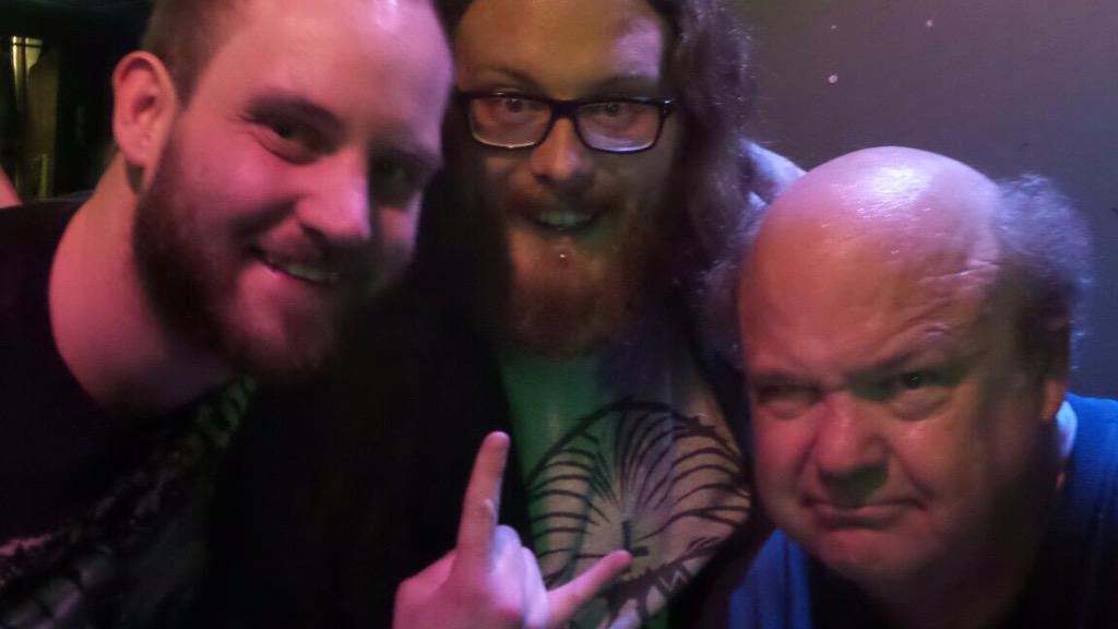 Just saw <a href="/GassLeak/">Kyle Gass</a> at the Underworld #Camden then met the man himself!