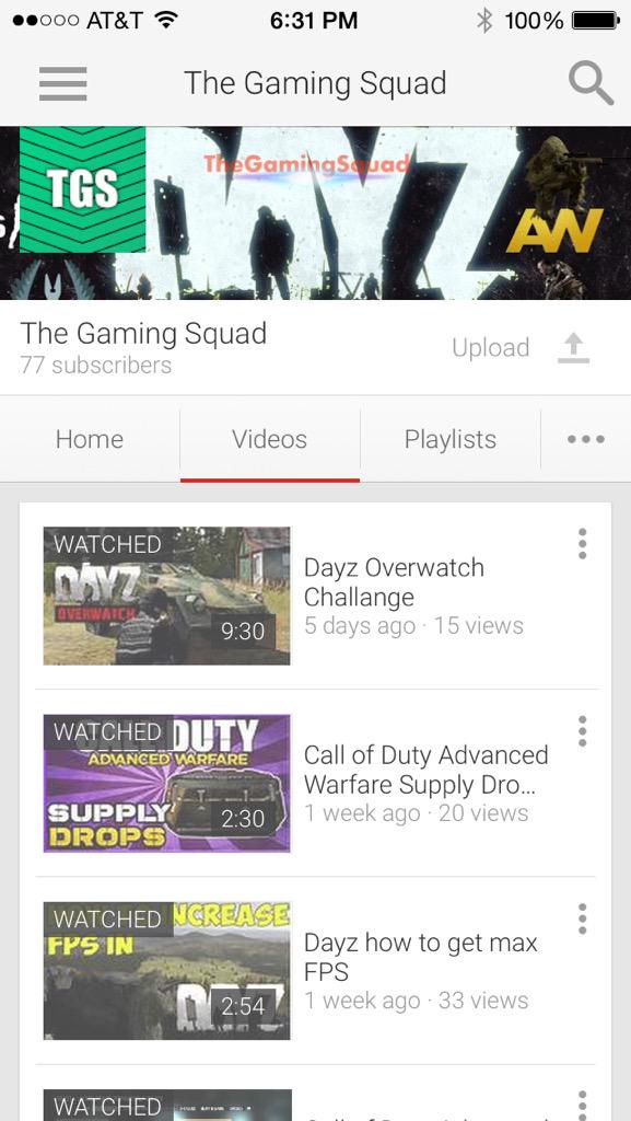Hey guys! Go checkout our new series and other vids, and dont forget to SUB! Next GOAL=100 Subs!