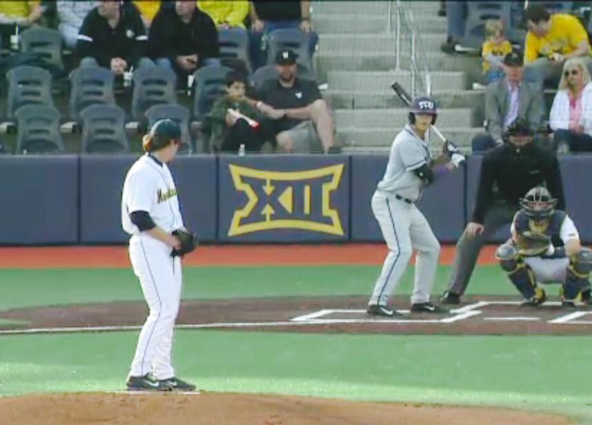 FMJagsHardball's tweet image. @FMJagsHardball: @cwanhanen and @BJMyers23 doing battle in Big 12 play.  #JagNation Proud of you guys #BITE