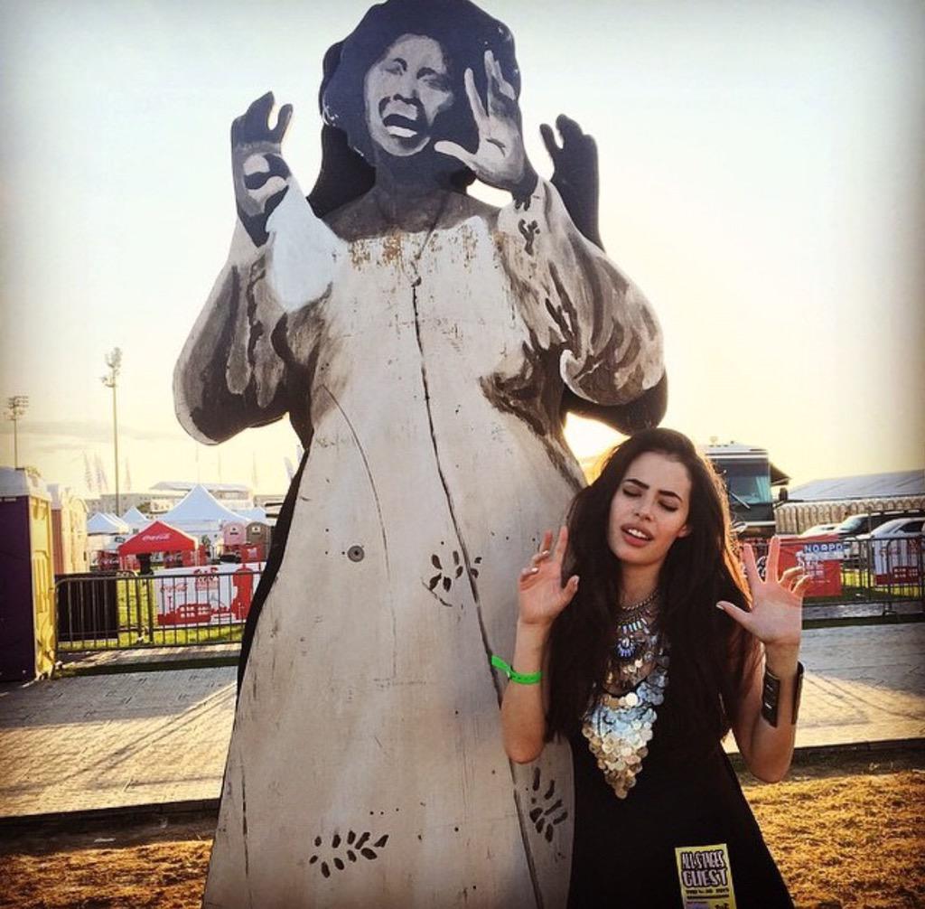 bohoBONES's tweet image. This bangin' B #gyspy janglin' at .@jazzfest 💕 @chloebridges