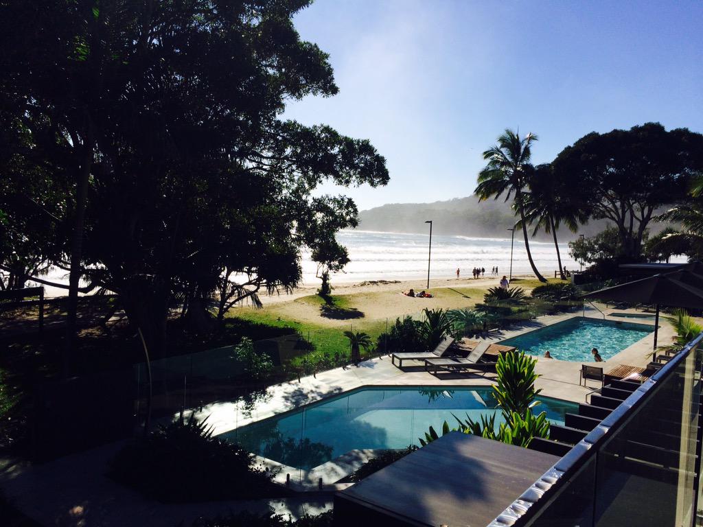 Yay, the sun's out! Look at our great view from <a href="/SeahavenNoosa/">Seahaven Noosa</a>