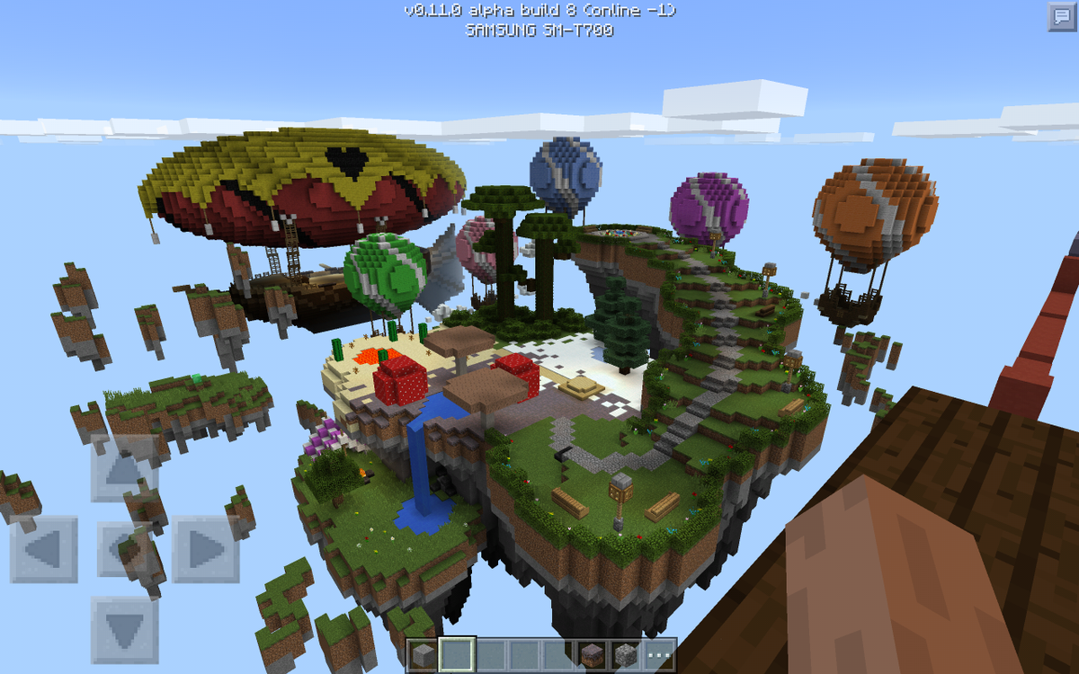 Connor4898's tweet photo. Disregarding the dumb lighting issues, the new Lifeboat SkyWars lobby is pretty much complete! :D http://t.co/StiHiWoSDw
