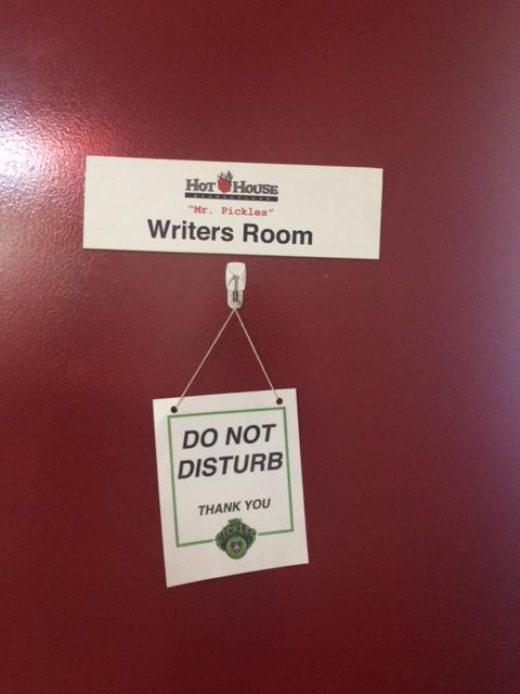 Last day with the writers at HotHouse Productions! #hothouseproductions #mrpickles #tgif