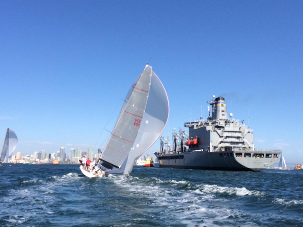 SDYC1886's tweet photo. Anyone know how to score a @USNavy ship for handicap racing? #yachtingcup #SDharbor http://t.co/NCqvJFFts5