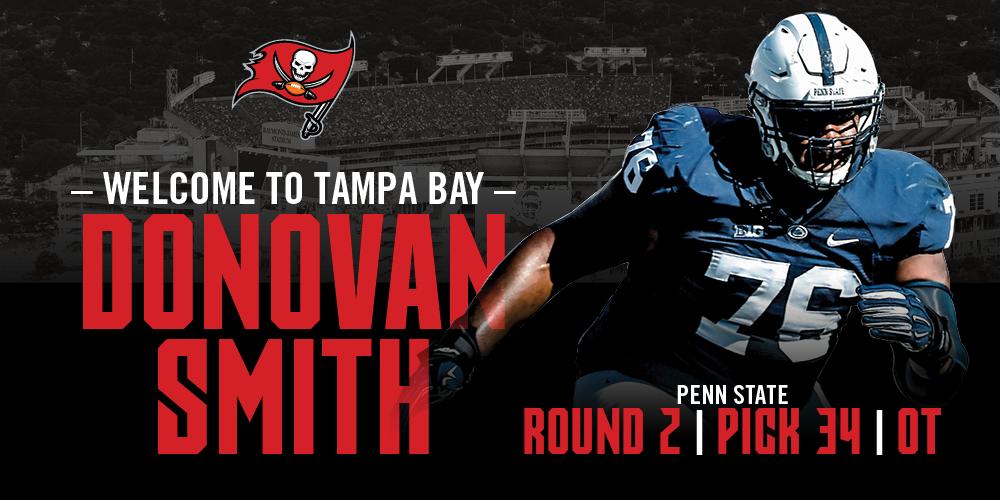 Welcome to Tampa Bay <a href="/DSmith_76/">Donovan Smith</a>! #FireTheCannons #TeamTampaBay #NFLDraft