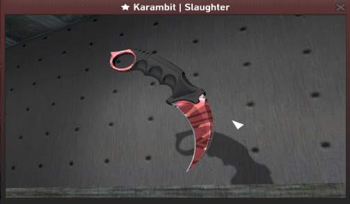 onscreenlol's tweet image. Giving away a ★ Karambit | Slaughter (MW) - RT and follow to enter.
Giveaway will be done live on stream 9th May.