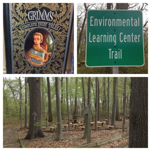 MsCbisson's tweet photo. We changed things up &amp; brought our learning outdoors today. #outdoorclassroom #grimmsfairytales 🌳🌲📖👸🐉 http://t.co/nOHcf2hfwB