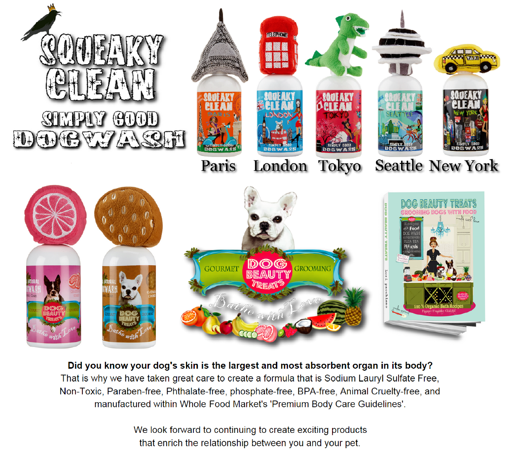 We are so proud of our ingredients in our "Simply Good" Dog Wash brands. Thank you for your continued support!