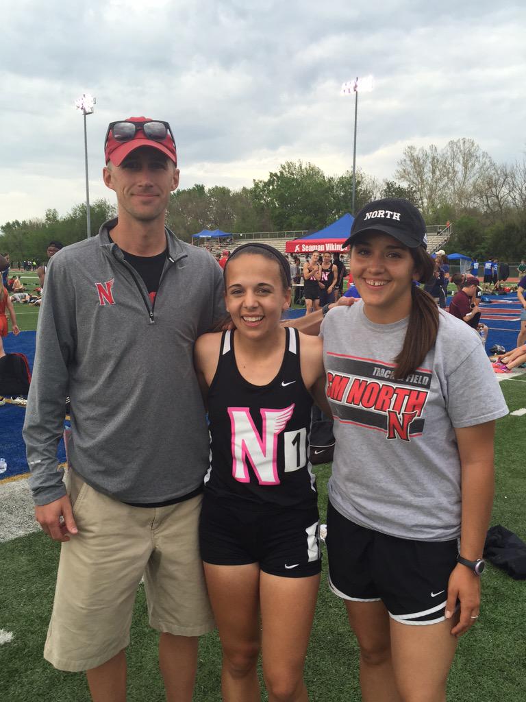 SMNTrack's tweet photo. You are looking at your new girl's 1600m school record holder! Nice job @Sam_TayLurr!!! http://t.co/kK0mgm8lnN