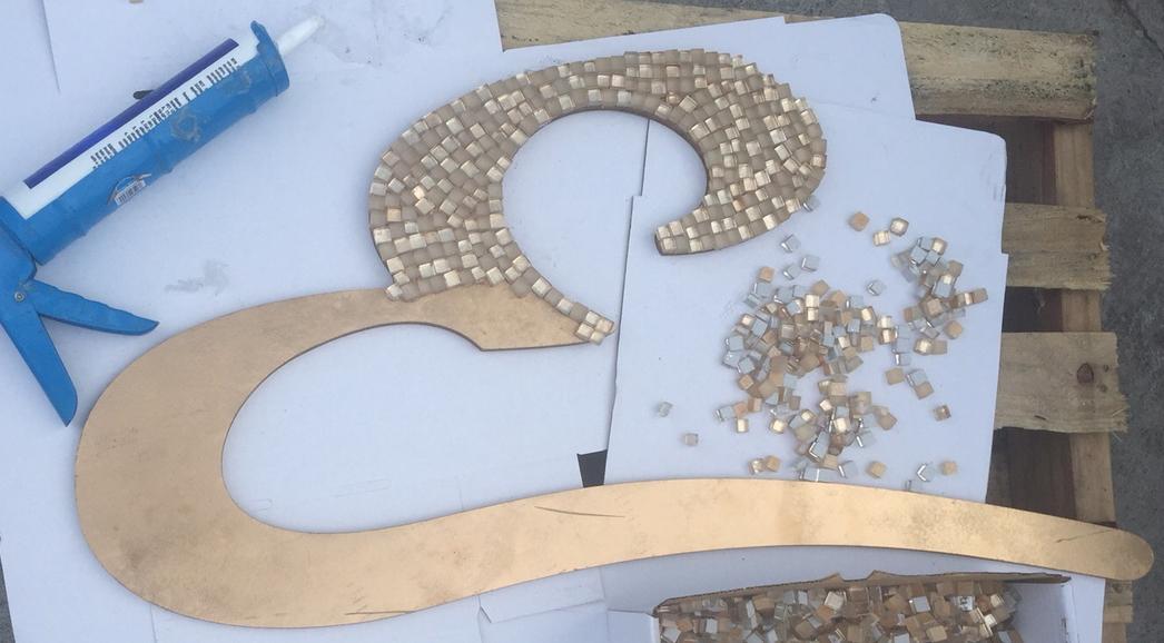 emsertile's tweet photo. We’re feeling charmed by our #mosaic logo on this #FunTileFriday! #DIY #Tile http://t.co/0LkKau8djM
