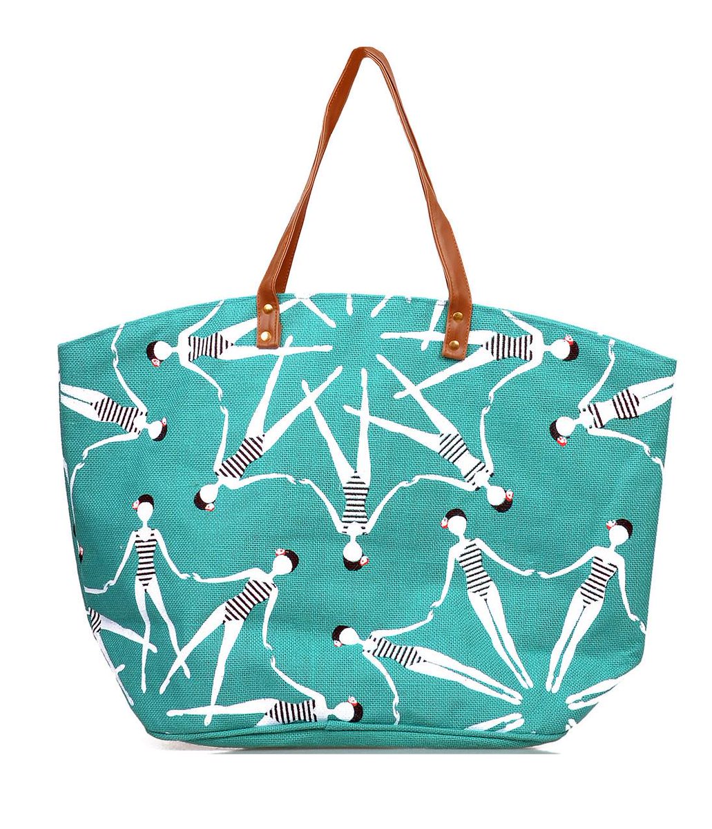 uniquevintage's tweet photo. We like our bags &amp; swimsuits to synchronize, darlings. #poolpuns  http://t.co/Tj2phfTzJd http://t.co/QPfEYZQAul