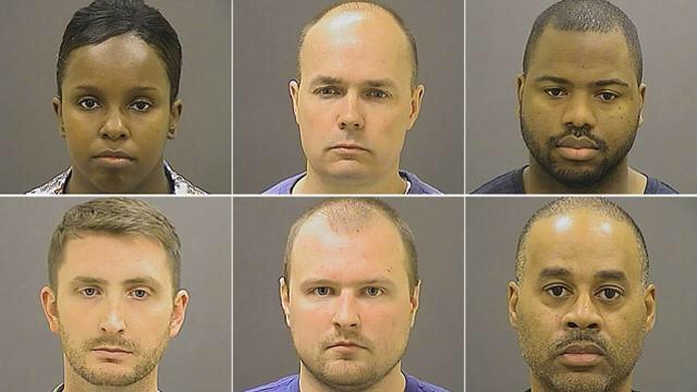 PrisonPlanet's tweet photo. HALF of the cops charged in the death of #FreddieGray are black. NOW can we finally agree this is not about race? http://t.co/EYbTX99rT1