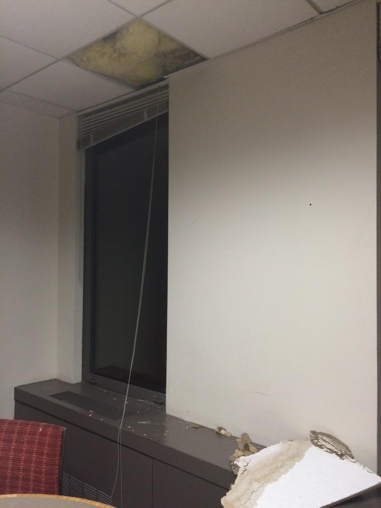ky_madden's tweet photo. @gelmanlibrary @rdelaloy I took photos of the tile &amp; reported it to the front desk. I want to be sure it gets fixed. http://t.co/WfyRGZKZPz
